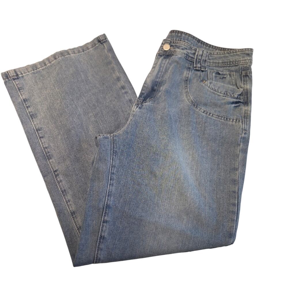Gilipur XL Mid Rise Flare Jeans Light Washed Pants